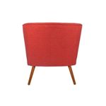 Casa si Gradina - Mobilier - Scaune si fotolii - Fotolii - Fotoliu cu aripi, Atelier Del Sofa, lemn masiv, rosu tigla, 80x77x72 cm - Infinity.ro