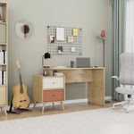 Casa si Gradina - Mobilier - Mese si birouri - Birouri - Birou, Hanah Home, pal melaminat, multicolor, 110x44x75 cm - Infinity.ro