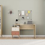 Casa si Gradina - Mobilier - Mese si birouri - Birouri - Birou, Hanah Home, pal melaminat, multicolor, 110x44x75 cm - Infinity.ro