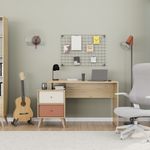 Casa si Gradina - Mobilier - Mese si birouri - Birouri - Birou, Hanah Home, pal melaminat, multicolor, 110x44x75 cm - Infinity.ro