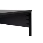 Casa si Gradina - Mobilier - Mese si birouri - Birouri - Birou de studiu, Hanah Home, pal melaminat, antracit si negru, 240x60x74 cm - Infinity.ro