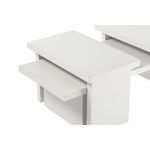 Casa si Gradina - Mobilier - Mese si birouri - Masute de cafea - Masuta de cafea, Hanah Home, pal melaminat, lemn alb, 110x45x41.5 cm - Infinity.ro