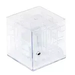 Carti si Birotica - Birotica - Accesorii de birou - Pusculite - Pusculita amuzanta tip puzzle, 9x9 cm, Gonga® Transparent - Infinity.ro