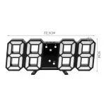 Casa si Gradina - Decoratiuni - Ceasuri - Ceas digital de birou, modern, Gonga® Negru - Infinity.ro