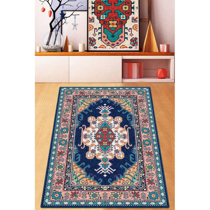 Casa si Gradina - Textile si covoare - Covoare - Covoare casa - Covor, Conceptum Hypnose, multicolor, 150x240 cm, 70% bumbac, 30% poliester, antiderapant, lavabil la masina - Infinity.ro