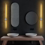 Casa si Gradina - Corpuri si surse de iluminat - Plafoniere, aplice si spoturi - Aplica, Opviq, metal, gri, 91x10x7 cm, led 13w - Infinity.ro