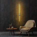 Casa si Gradina - Corpuri si surse de iluminat - Plafoniere, aplice si spoturi - Aplica, Opviq, metal, gri, 91x10x7 cm, led 13w - Infinity.ro