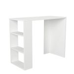 Casa si Gradina - Mobilier - Mese si birouri - Birouri - Birou de studiu, Hanah Home, pal melaminat, alb, 90x40x74 cm - Infinity.ro