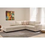 Casa si Gradina - Mobilier - Canapele si coltare - Coltare - Coltar extensibil, Atelier Del Sofa, bumbac poliester, crem, 280x210x83 cm - Infinity.ro