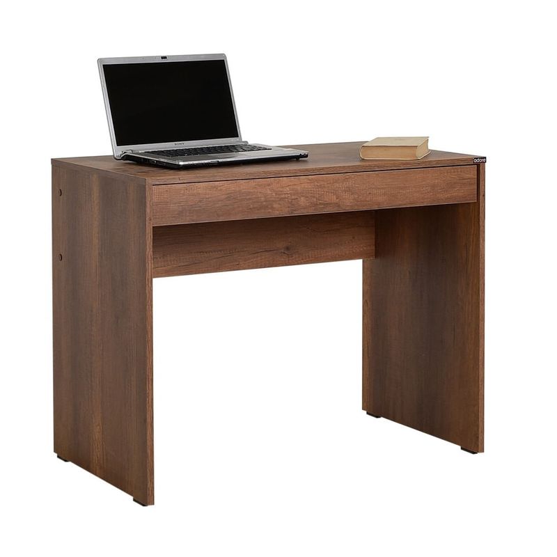 Casa si Gradina - Mobilier - Mese si birouri - Birouri - Birou de studiu, Hanah Home, pal melaminat, oslo nuc, 90x55x75 cm - Infinity.ro