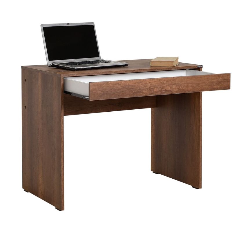 Casa si Gradina - Mobilier - Mese si birouri - Birouri - Birou de studiu, Hanah Home, pal melaminat, oslo nuc, 90x55x75 cm - Infinity.ro