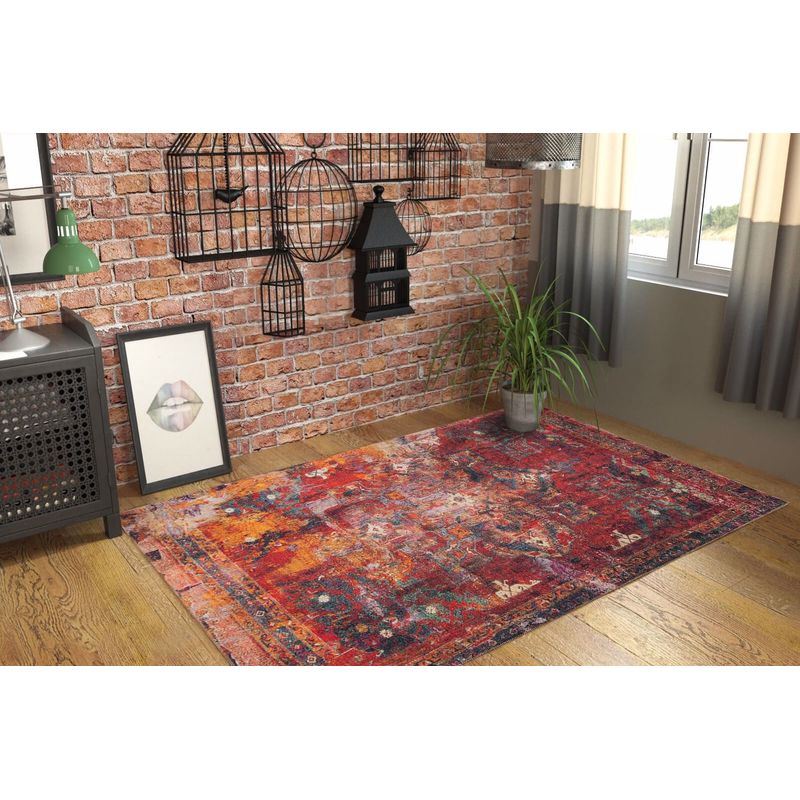 Casa si Gradina - Textile si covoare - Covoare - Covoare casa - Covor de hol, Conceptum Hypnose, multicolor, 75x230 cm, 100% poliester, 473RTP2663 - Infinity.ro