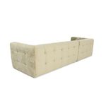 Casa si Gradina - Mobilier - Canapele si coltare - Coltare - Coltar, Hanah Home, lemn fag si pal, verde, 300x150x100 cm - Infinity.ro