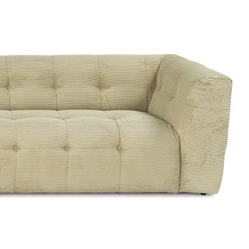 Casa si Gradina - Mobilier - Canapele si coltare - Coltare - Coltar, Hanah Home, lemn fag si pal, verde, 300x150x100 cm - Infinity.ro