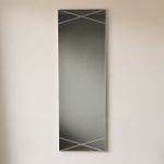 Casa si Gradina - Decoratiuni - Oglinzi - Oglinda, Hanah Home, mdf, argintiu, 35x105 cm, 552NOS2195 - Infinity.ro