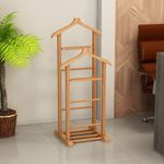 Casa si Gradina - Mobilier - Organizare si depozitare - Umerase si valeti - Valet, Hanah Home, lemn masiv, natural, 33.5x46x120 cm - Infinity.ro