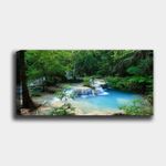 Casa si Gradina - Decoratiuni - Tablouri - Tablou decorativ pe panza, Wallxpert, canvas, multicolor, 50x120 cm, 451ERN1704 - Infinity.ro