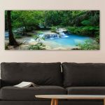 Casa si Gradina - Decoratiuni - Tablouri - Tablou decorativ pe panza, Wallxpert, canvas, multicolor, 50x120 cm, 451ERN1704 - Infinity.ro