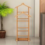 Casa si Gradina - Mobilier - Organizare si depozitare - Umerase si valeti - Valet, Hanah Home, lemn masiv, natural, 33.5x46x120 cm - Infinity.ro