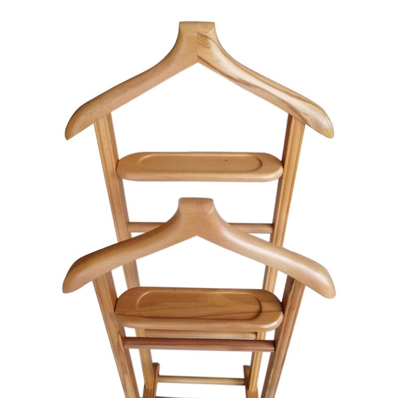 Casa si Gradina - Mobilier - Organizare si depozitare - Umerase si valeti - Valet, Hanah Home, lemn masiv, natural, 33.5x46x120 cm - Infinity.ro