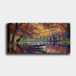 Casa si Gradina - Decoratiuni - Tablouri - Tablou decorativ, Wallxpert, canvas, multicolor, 50x120 cm - Infinity.ro