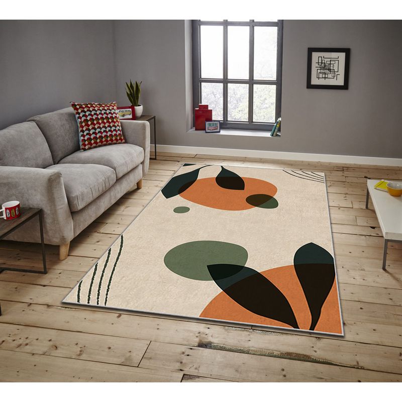 Casa si Gradina - Textile si covoare - Covoare - Covoare casa - Covor, Conceptum Hypnose, multicolor, 160x230 cm, 100% poliester, antiderapant, 288NGR1809 - Infinity.ro