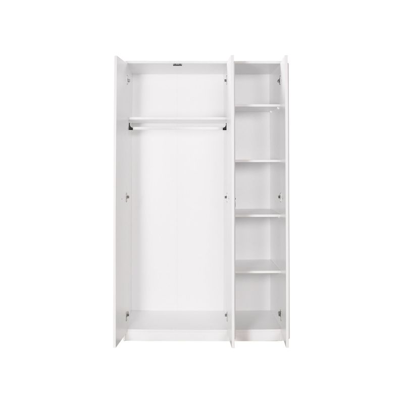 Casa si Gradina - Mobilier - Dulapuri si sifoniere - Sifoniere - Sifonier, Hanah Home, pal melaminat, alb, 103x52x185 cm - Infinity.ro