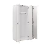 Casa si Gradina - Mobilier - Dulapuri si sifoniere - Sifoniere - Sifonier, Hanah Home, pal melaminat, alb, 103x52x185 cm - Infinity.ro
