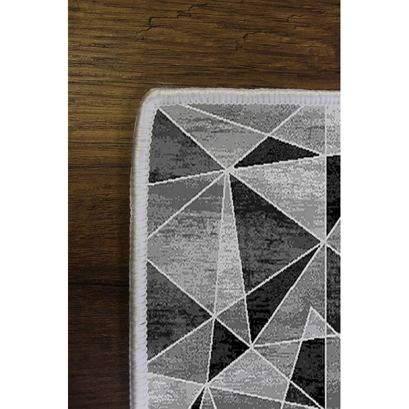 Casa si Gradina - Textile si covoare - Covoare - Covoare casa - Covor, Conceptum Hypnose, gri, 120x180 cm, 100% poliester, antiderapant, 212HFT3496 - Infinity.ro