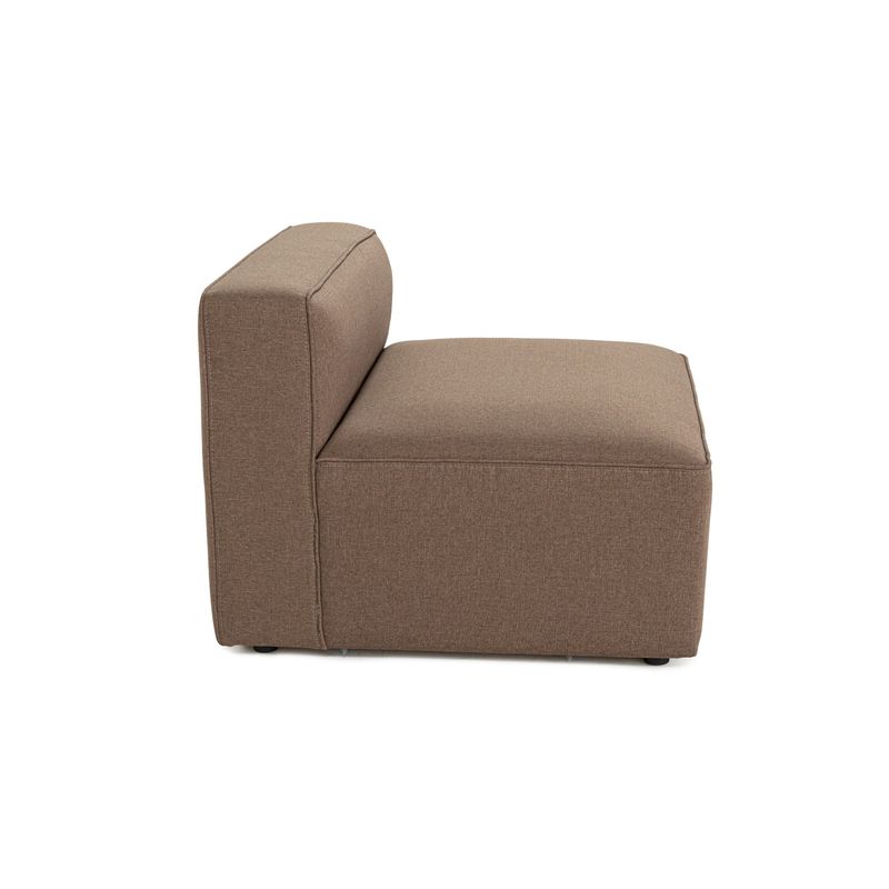 Casa si Gradina - Mobilier - Canapele si coltare - Canapele - Canapea 1 loc, Atelier Del Sofa, material textil, maro, 90x90x69 cm - Infinity.ro