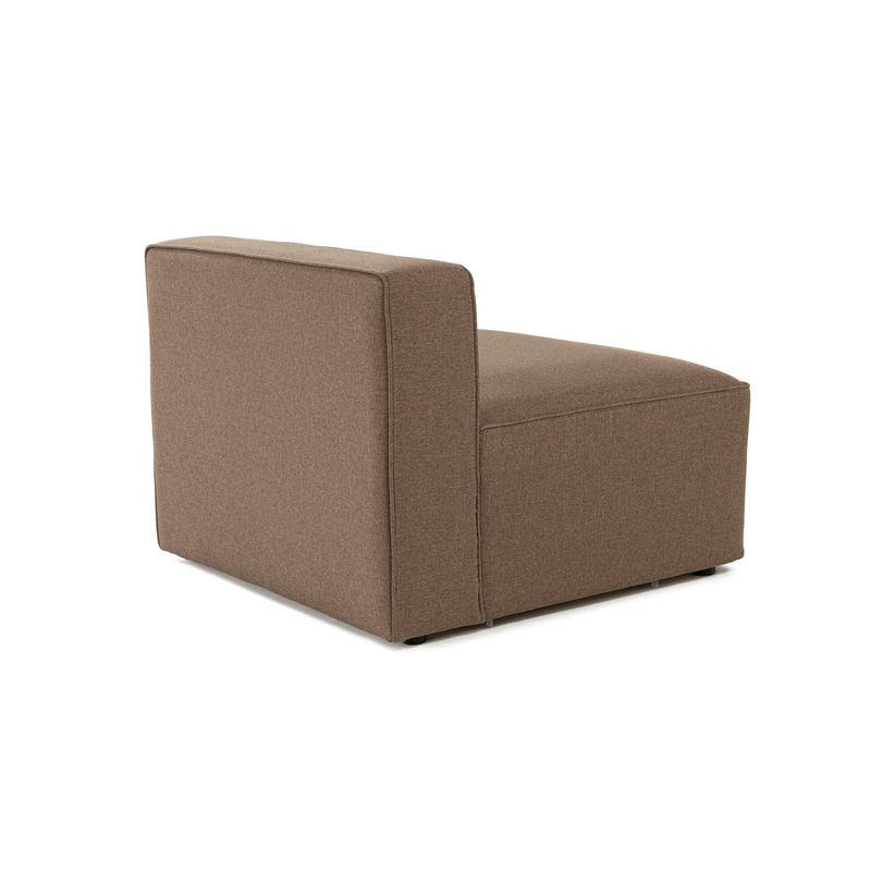 Casa si Gradina - Mobilier - Canapele si coltare - Canapele - Canapea 1 loc, Atelier Del Sofa, material textil, maro, 90x90x69 cm - Infinity.ro