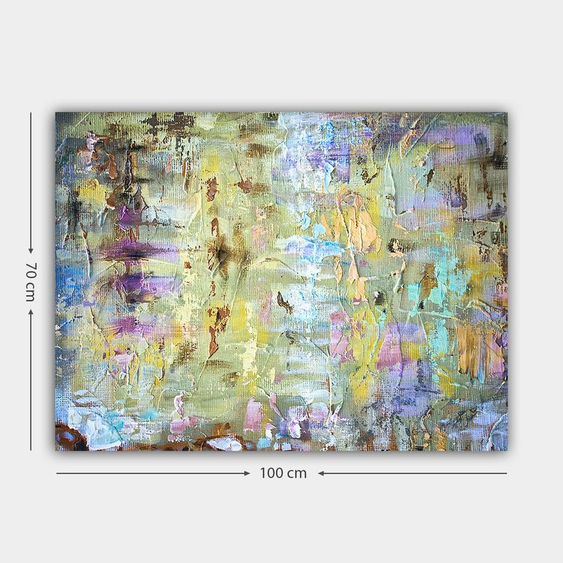Casa si Gradina - Decoratiuni - Tablouri - Tablou canvas decorativ, Wallxpert, multicolor, 70x100 cm, 100% panza, rama lemn 3 cm - Infinity.ro