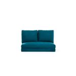 Casa si Gradina - Mobilier - Canapele si coltare - Canapele - Canapea extensibila, Hanah Home, metal, verde petrol, 185x120 cm - Infinity.ro