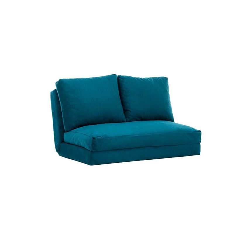 Casa si Gradina - Mobilier - Canapele si coltare - Canapele - Canapea extensibila, Hanah Home, metal, verde petrol, 185x120 cm - Infinity.ro