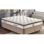 Casa si Gradina - Mobilier - Saltele si somiere - Saltele - Saltea, Hanah Home, tesatura matlasata, alb maro, 160x200x25 cm - Infinity.ro