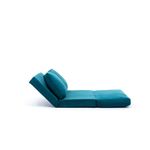 Casa si Gradina - Mobilier - Canapele si coltare - Canapele - Canapea extensibila, Hanah Home, metal, verde petrol, 185x120 cm - Infinity.ro