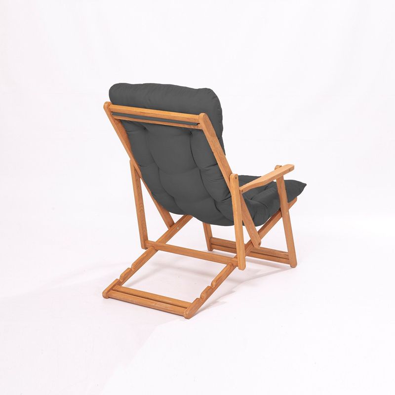 Casa si Gradina - Gradina si terasa - Mobilier exterior - Seturi mobila gradina - Set mobilier gradina, Hanah Home, lemn fag, gri natural, 3 piese - Infinity.ro
