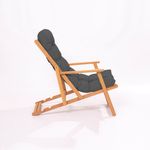 Casa si Gradina - Gradina si terasa - Mobilier exterior - Seturi mobila gradina - Set mobilier gradina, Hanah Home, lemn fag, gri natural, 3 piese - Infinity.ro