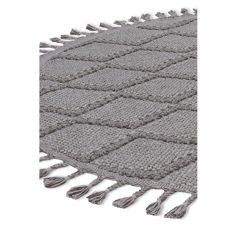 Casa si Gradina - Textile si covoare - Covoare - Covoare casa - Covor rotund, Conceptum Hypnose, gri, 120 cm, 100% polipropilen, 614CCL1736 - Infinity.ro