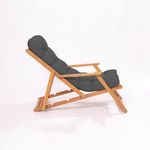 Casa si Gradina - Gradina si terasa - Mobilier exterior - Seturi mobila gradina - Set mobilier gradina, Hanah Home, lemn fag, gri natural, 3 piese - Infinity.ro