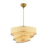 Casa si Gradina - Corpuri si surse de iluminat - Lustre si pendule - Candelabru, Opviq, corp metalic, camel, 40x40x72 cm - Infinity.ro