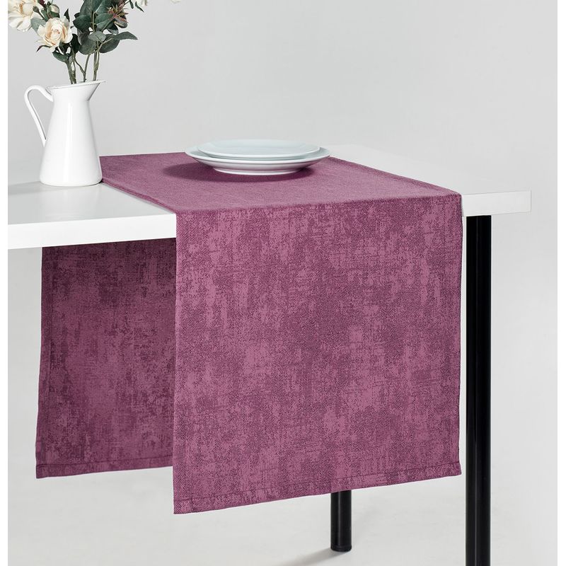 Casa si Gradina - Textile si covoare - Textile bucatarie - Fete de masa - Runner de masa, Hermia, damson, 45x150 cm, 100% poliester - Infinity.ro