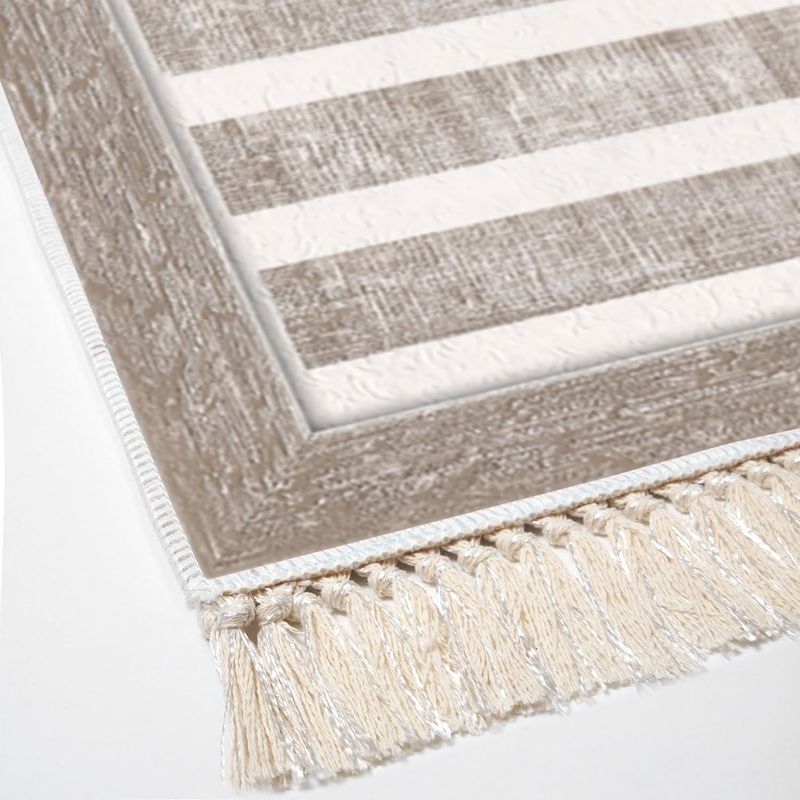 Casa si Gradina - Textile si covoare - Covoare - Covoare casa - Covor, Conceptum Hypnose, bej, 80x150 cm, 100% poliester, antiderapant, lavabil la masina, 955ANR3342 - Infinity.ro