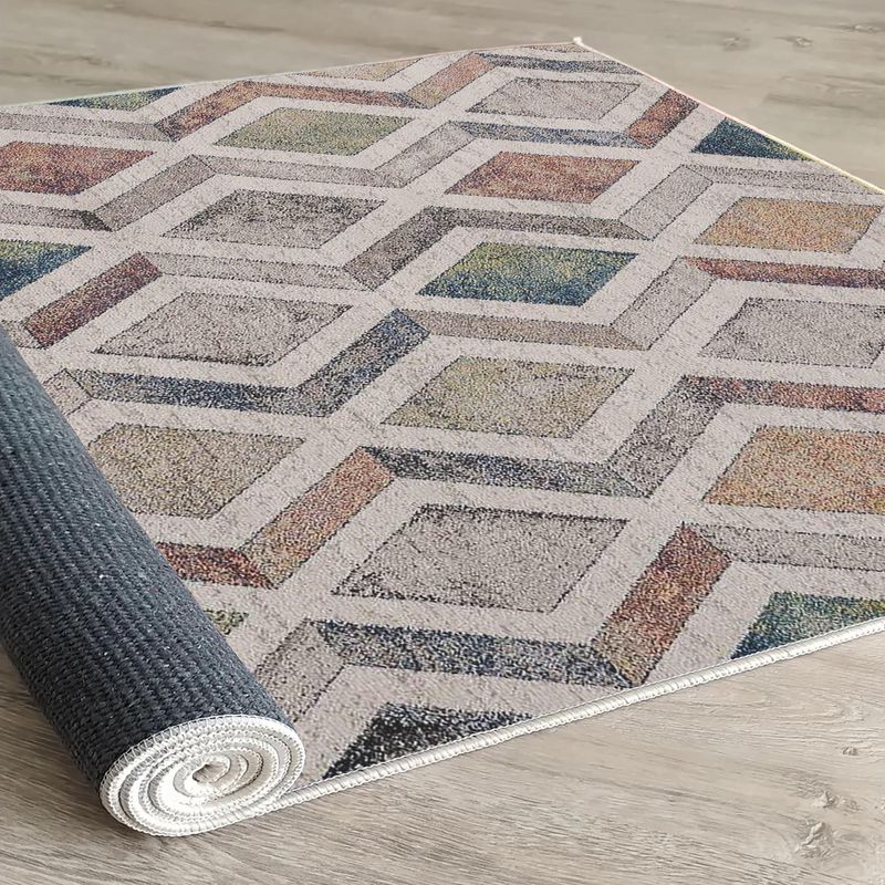 Casa si Gradina - Textile si covoare - Covoare - Covoare casa - Covor, Conceptum Hypnose, multicolor, 180x280 cm, 70% bumbac, 30% poliester, antiderapant, 625HFT5711 - Infinity.ro