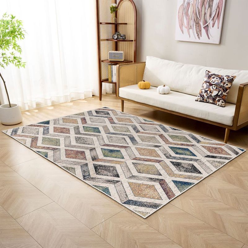 Casa si Gradina - Textile si covoare - Covoare - Covoare casa - Covor, Conceptum Hypnose, multicolor, 180x280 cm, 70% bumbac, 30% poliester, antiderapant, 625HFT5711 - Infinity.ro