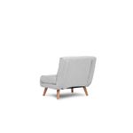 Casa si Gradina - Mobilier - Canapele si coltare - Canapele - Canapea extensibila, Hanah Home, teddy, gri, 80x79x80 cm - Infinity.ro
