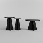 Casa si Gradina - Mobilier - Mese si birouri - Masute de cafea - Set masute de cafea, Hanah Home, pal melaminat, negru, 60x40x60 cm, 40x50x40 cm, 30x45x30 cm - Infinity.ro
