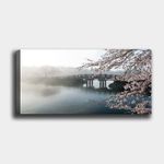 Casa si Gradina - Decoratiuni - Tablouri - Tablou decorativ pe panza, Wallxpert, multicolor, 30x80 cm, 100% panza, rama lemn, 483TNS1283 - Infinity.ro