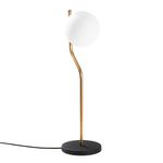 Casa si Gradina - Corpuri si surse de iluminat - Veioze si lampi - Veioze - Veioza, Opviq, metal, negru, 18x18x61 cm - Infinity.ro