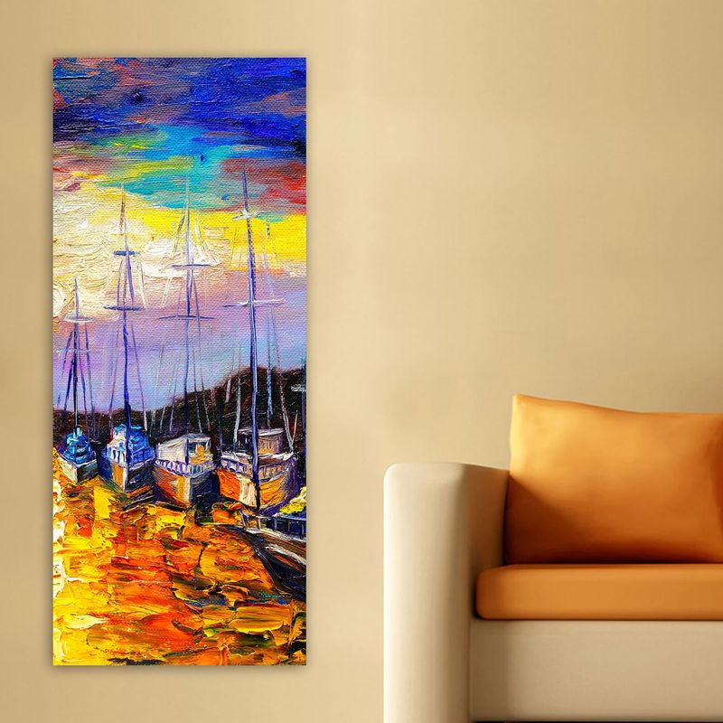 Casa si Gradina - Decoratiuni - Tablouri - Tablou decorativ, Wallxpert, panza, multicolor, 50x120 cm, 451ERN1979 - Infinity.ro